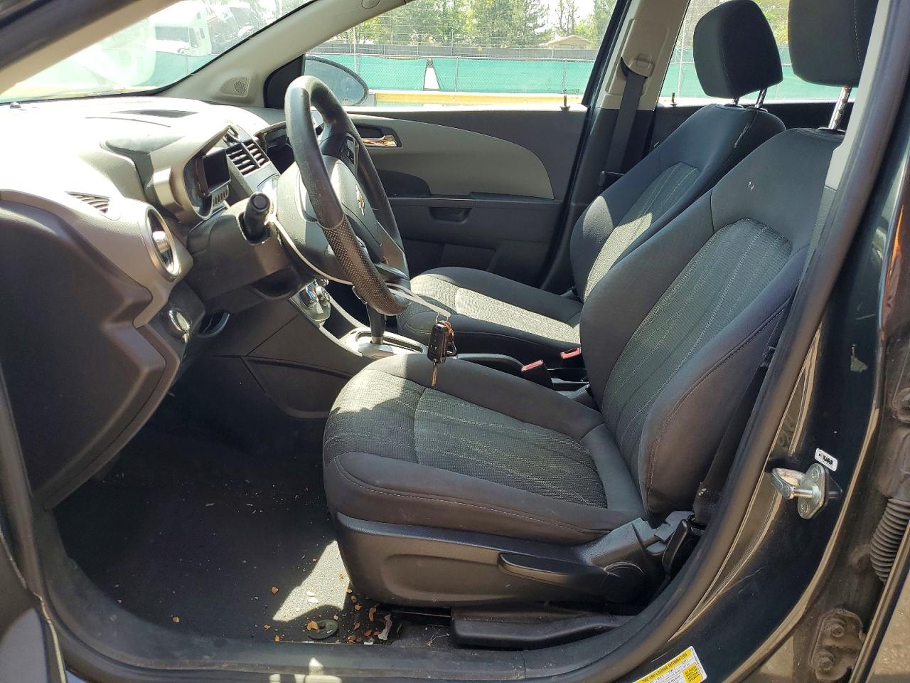 2014 Chevrolet Sonic Lt Серый vin: 1G1JC6SH9E4181741