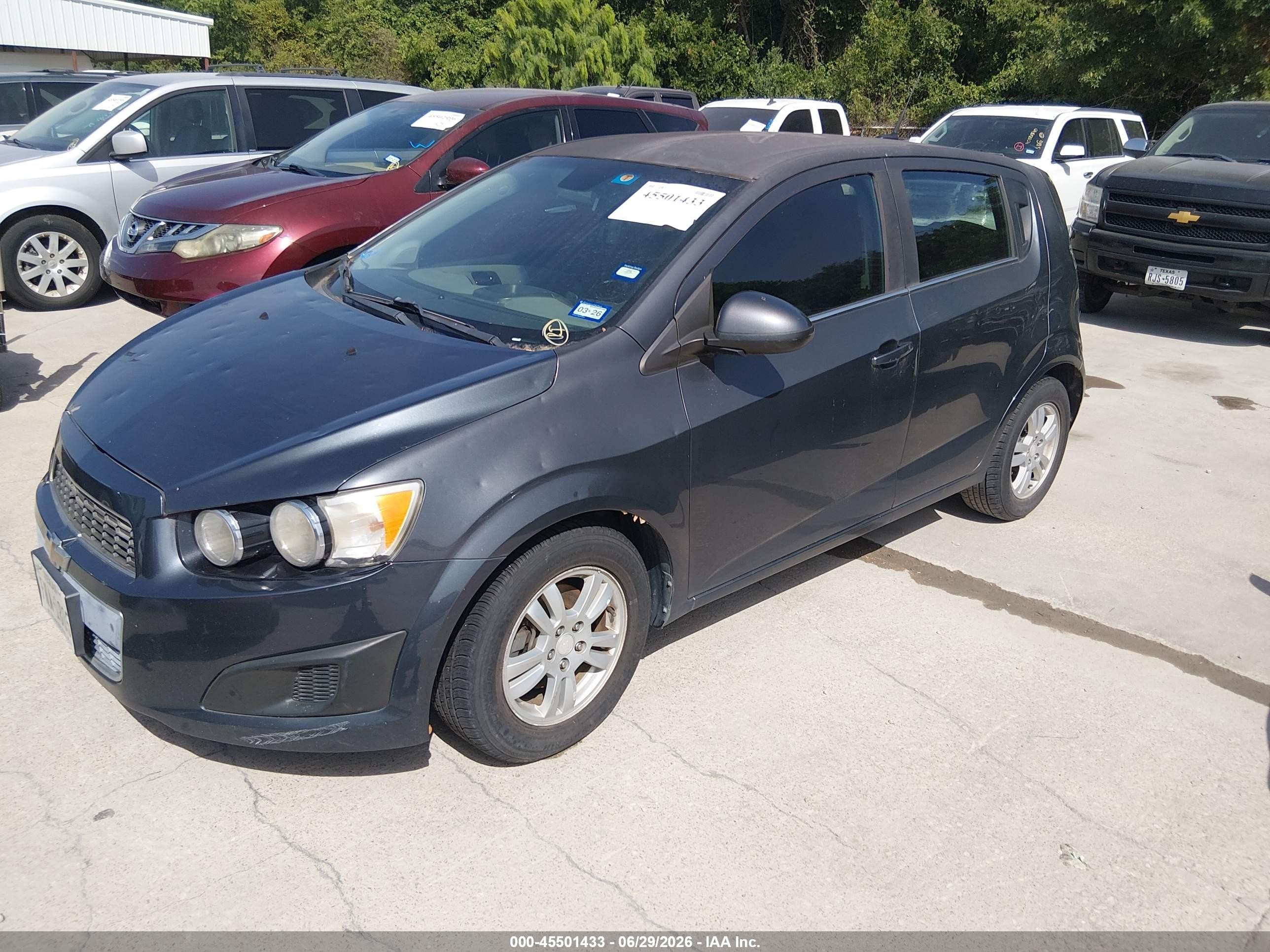 2012 Chevrolet Sonic 2lt Gray vin: 1G1JC6SHXC4231138