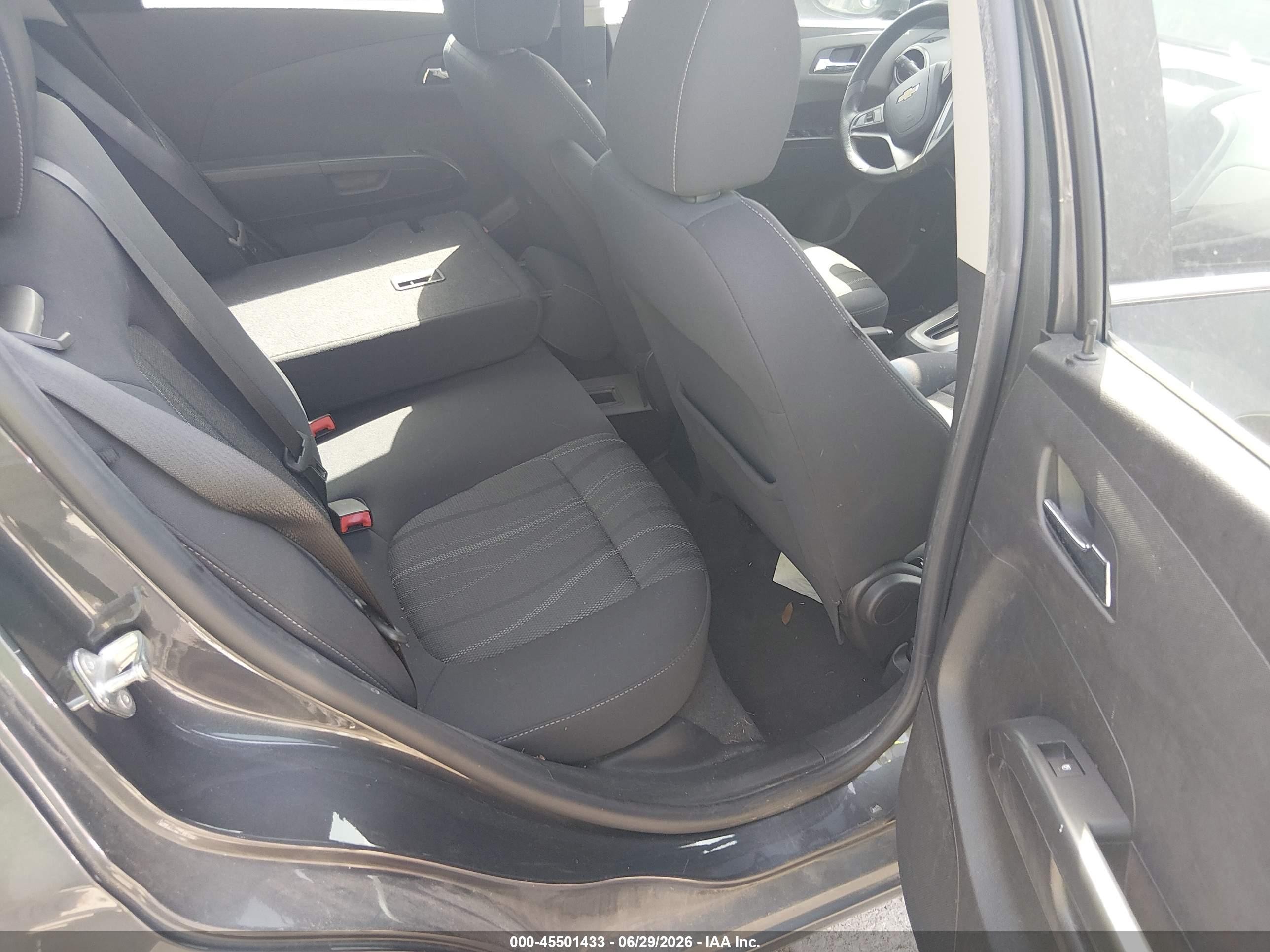 2012 Chevrolet Sonic 2lt Gray vin: 1G1JC6SHXC4231138