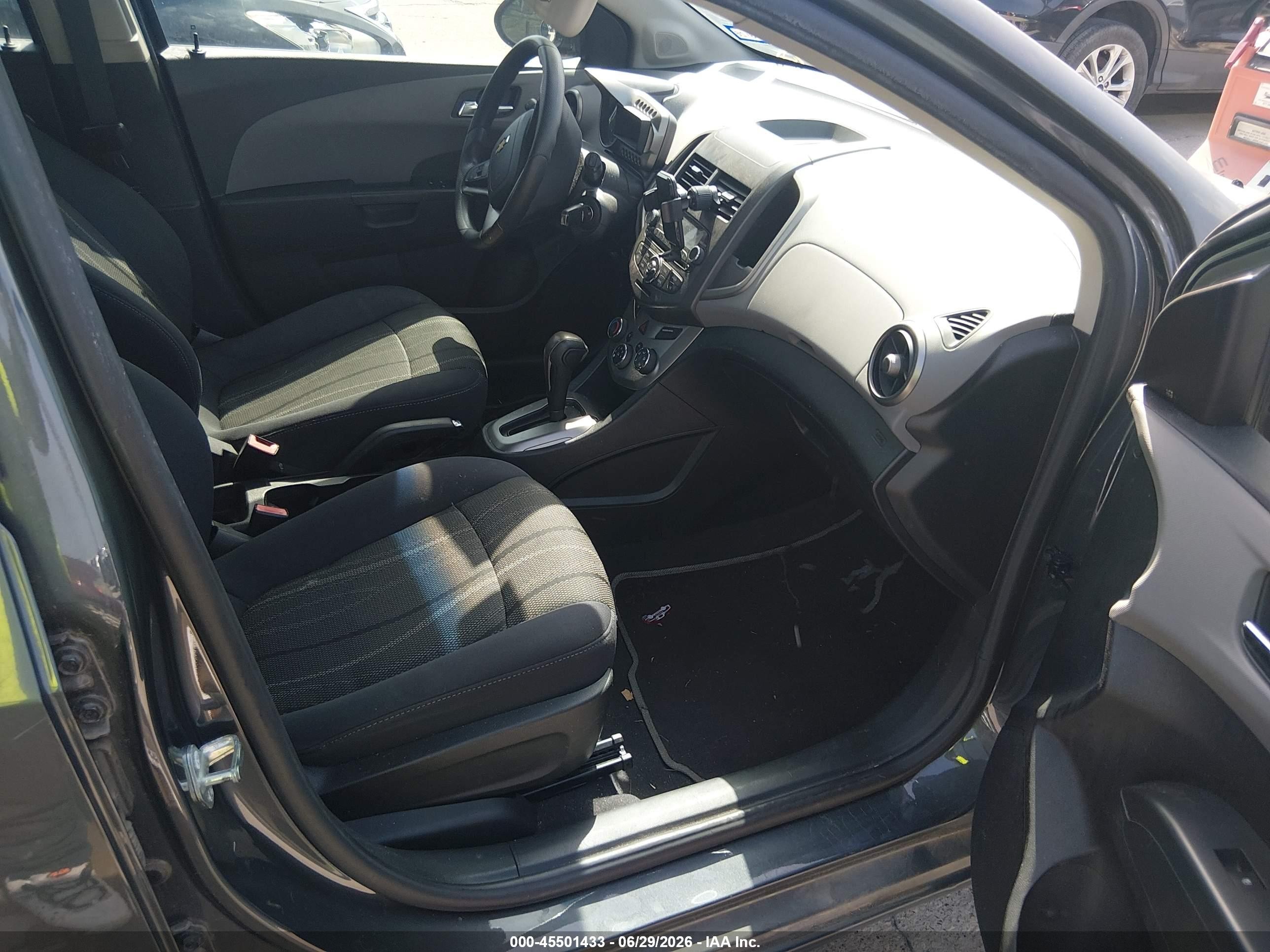 2012 Chevrolet Sonic 2lt Gray vin: 1G1JC6SHXC4231138