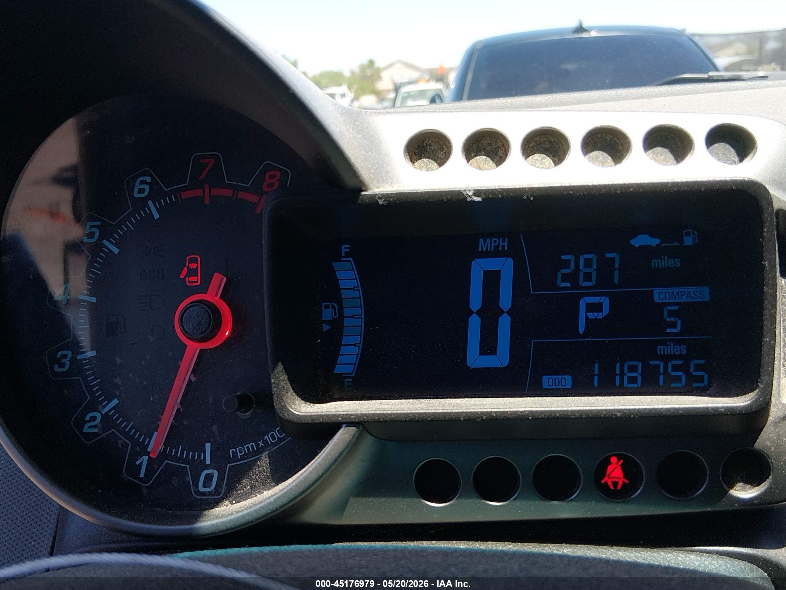 2013 Chevrolet Sonic Lt Auto Серый vin: 1G1JC6SHXD4102432