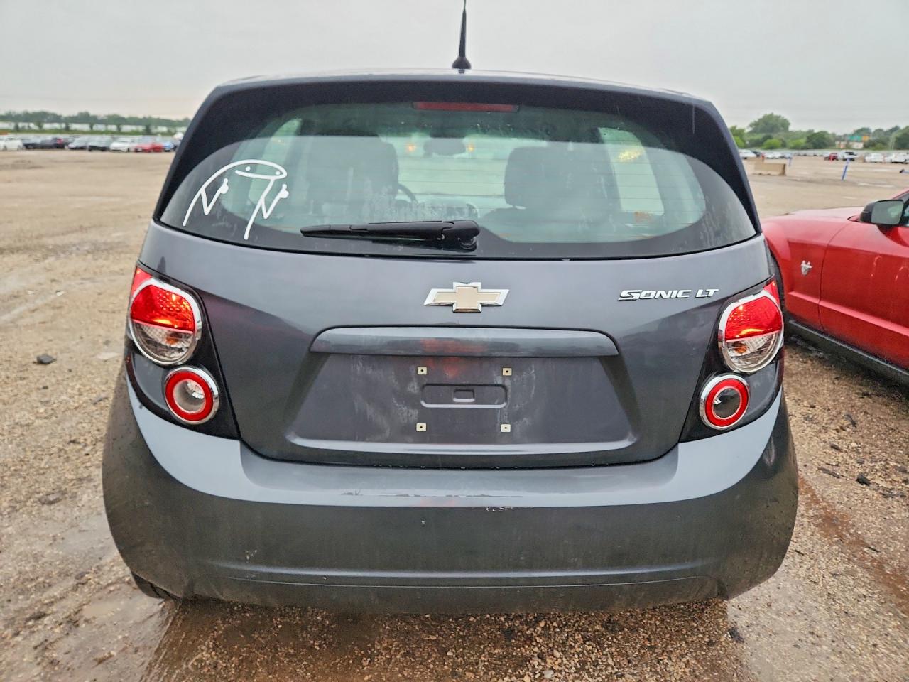 2013 Chevrolet Sonic Lt Gray vin: 1G1JC6SHXD4137830