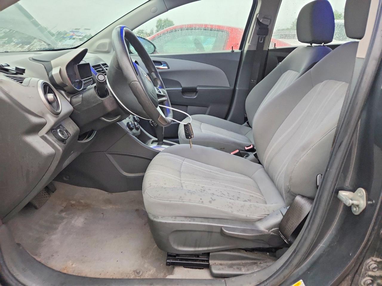 2013 Chevrolet Sonic Lt Gray vin: 1G1JC6SHXD4137830