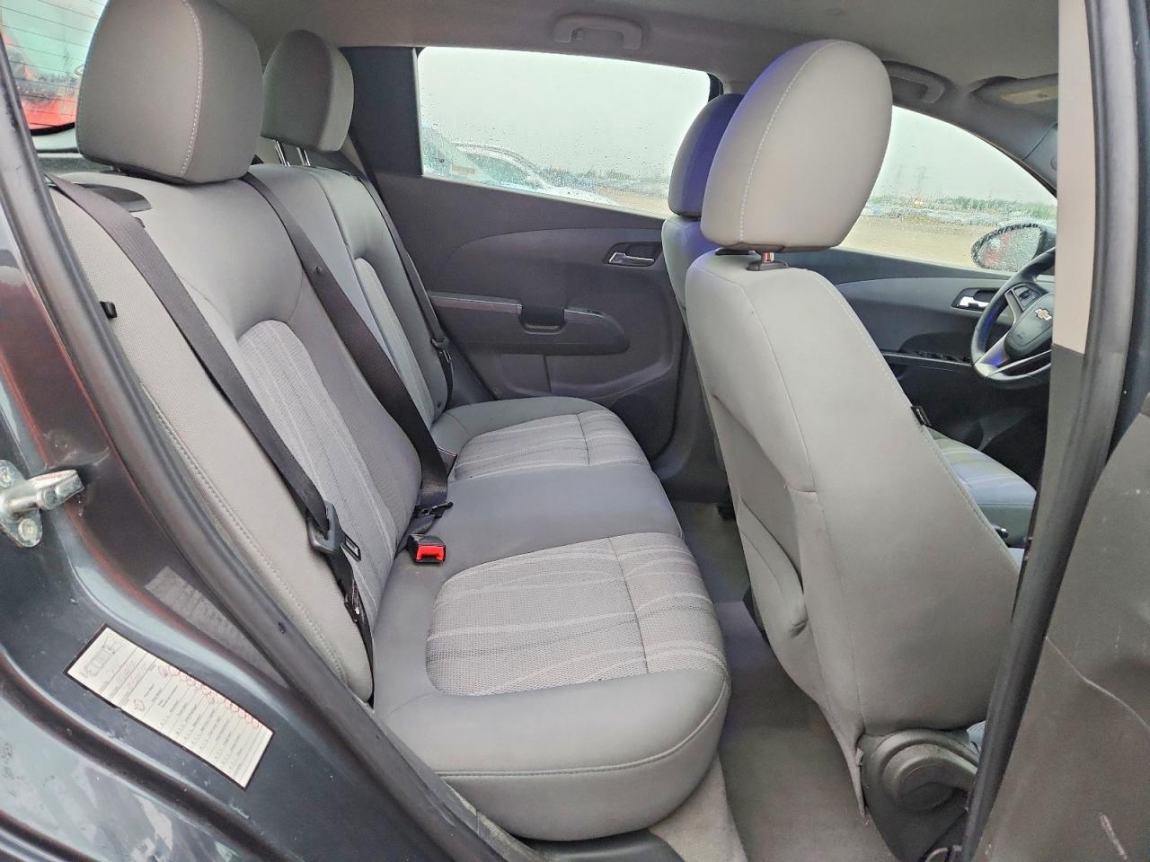 2013 Chevrolet Sonic Lt Gray vin: 1G1JC6SHXD4137830
