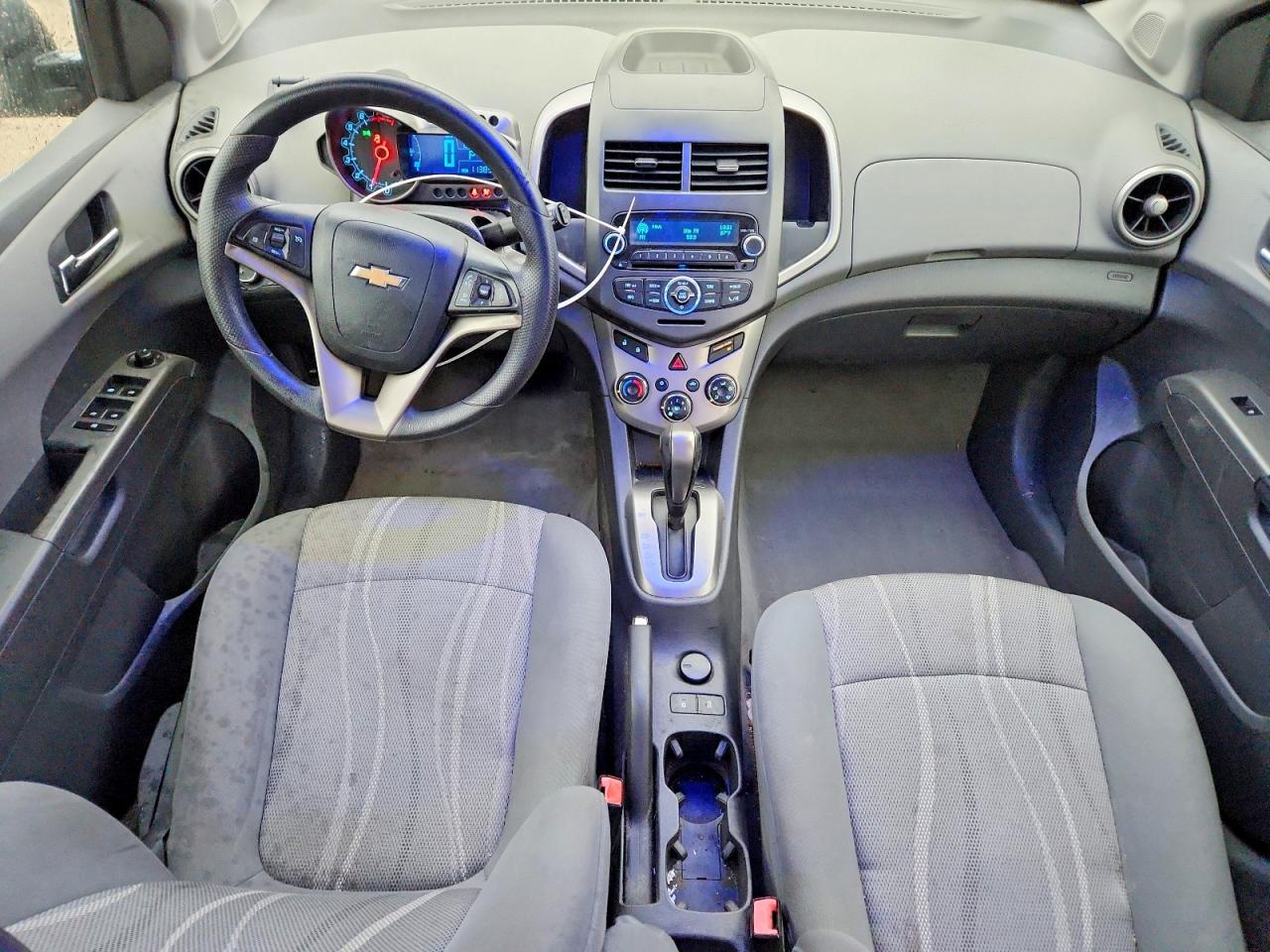 2013 Chevrolet Sonic Lt Gray vin: 1G1JC6SHXD4137830