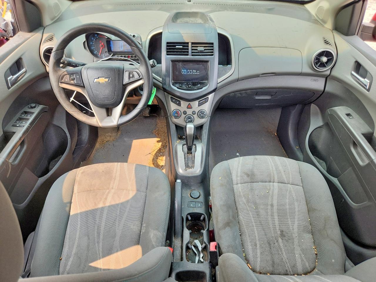 2013 Chevrolet Sonic Lt Red vin: 1G1JC6SHXD4145894