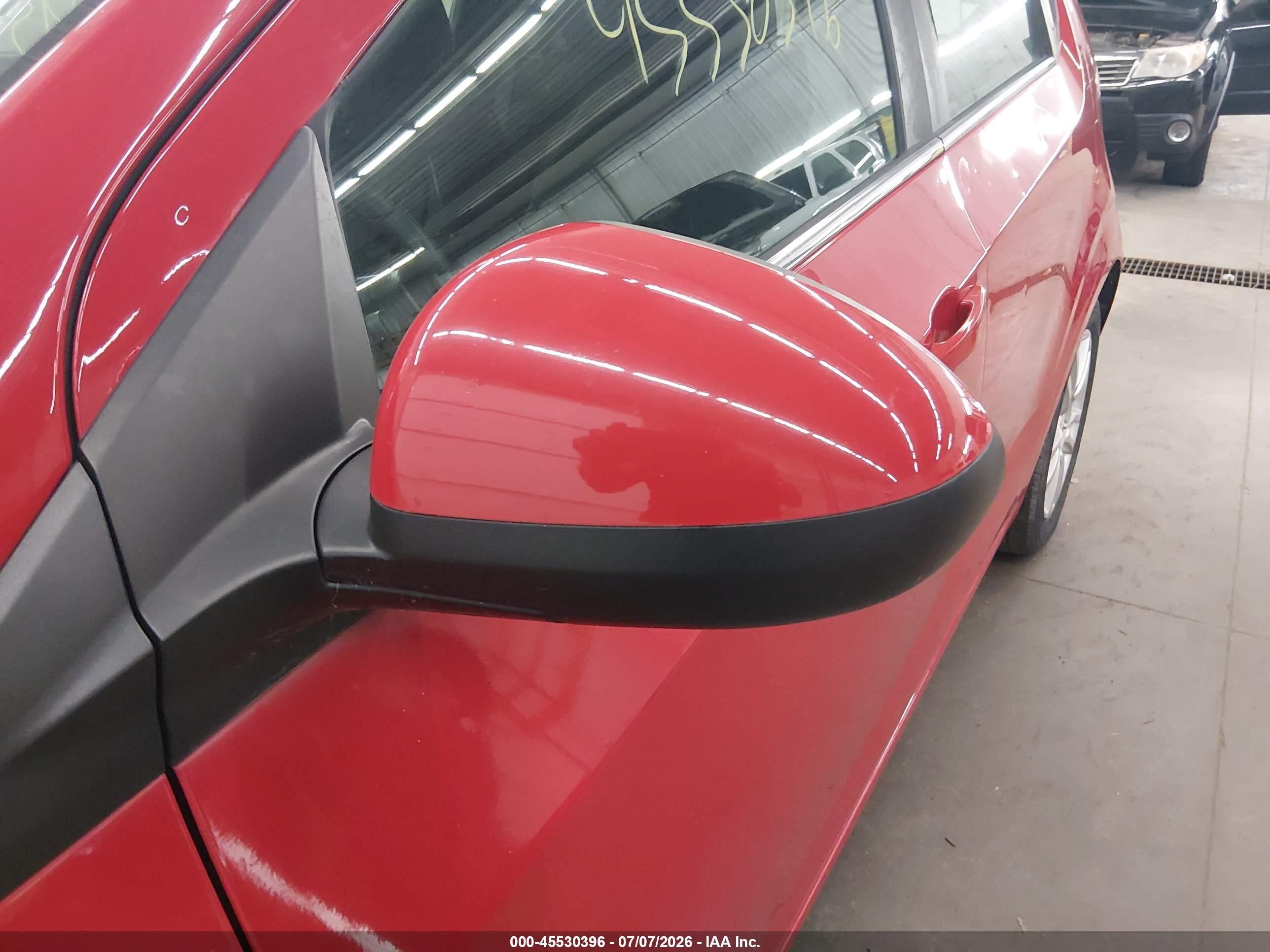 2013 Chevrolet Sonic Lt Auto Red vin: 1G1JC6SHXD4235210