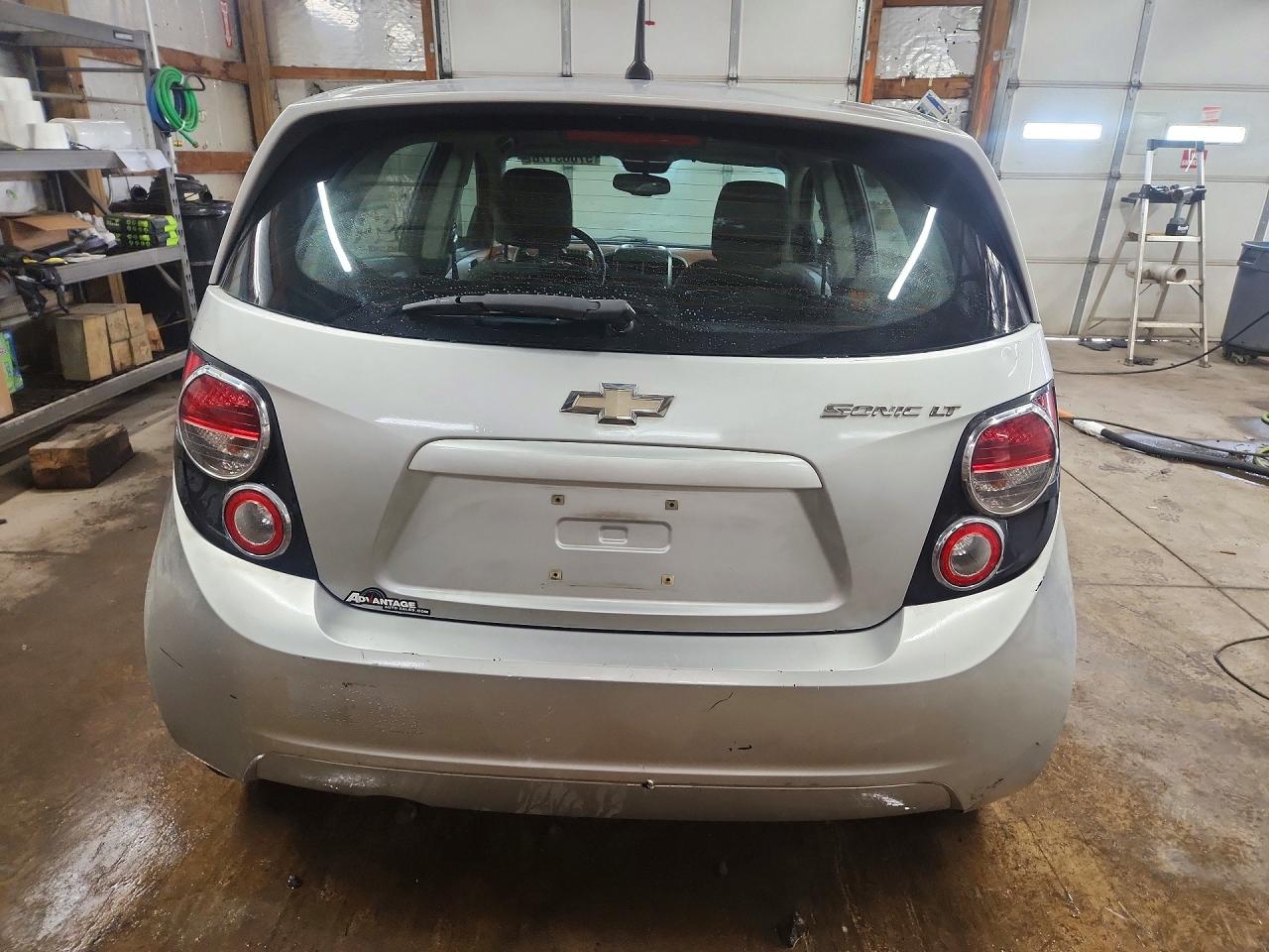 2014 Chevrolet Sonic Lt Silver vin: 1G1JC6SHXE4133133