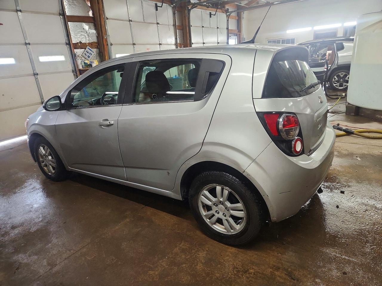 2014 Chevrolet Sonic Lt Silver vin: 1G1JC6SHXE4133133