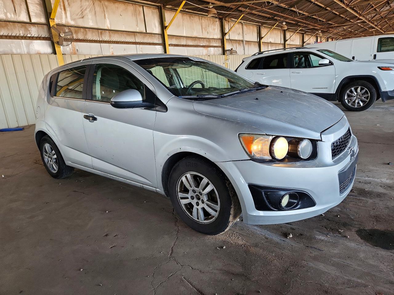 2015 Chevrolet Sonic Lt Silver vin: 1G1JC6SHXF4125065