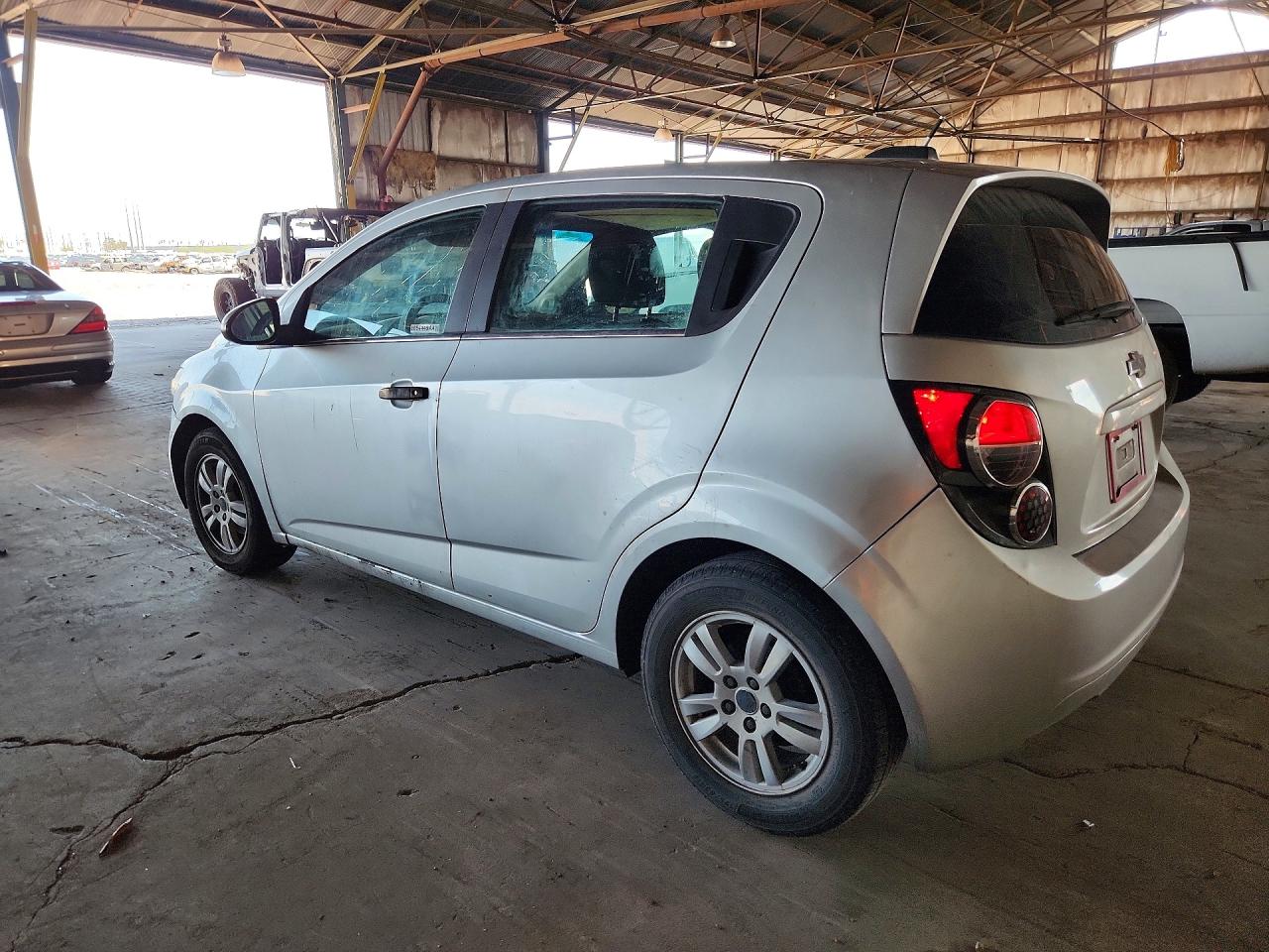 2015 Chevrolet Sonic Lt Silver vin: 1G1JC6SHXF4125065