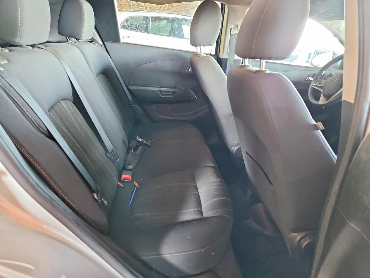 2015 Chevrolet Sonic Lt Silver vin: 1G1JC6SHXF4125065