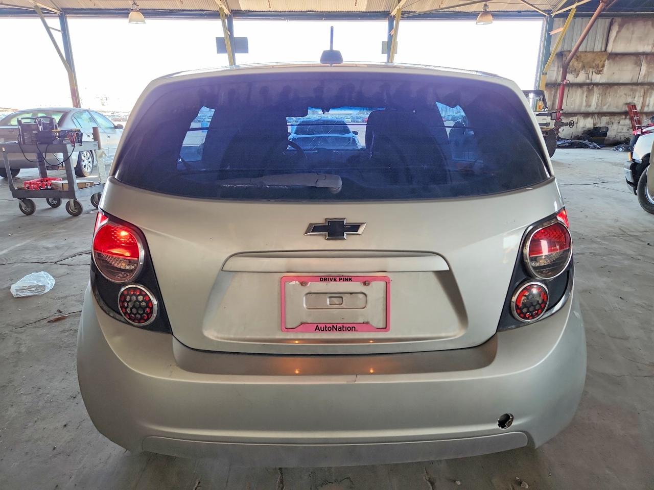 2015 Chevrolet Sonic Lt Silver vin: 1G1JC6SHXF4125065