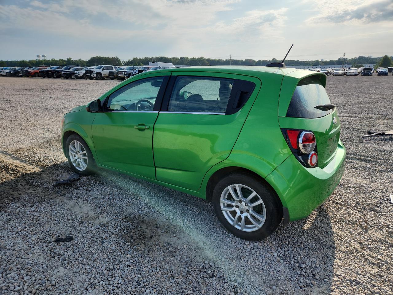 2015 Chevrolet Sonic Lt Green vin: 1G1JC6SHXF4154033