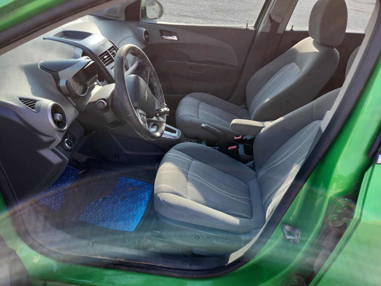 2015 Chevrolet Sonic Lt Green vin: 1G1JC6SHXF4154033