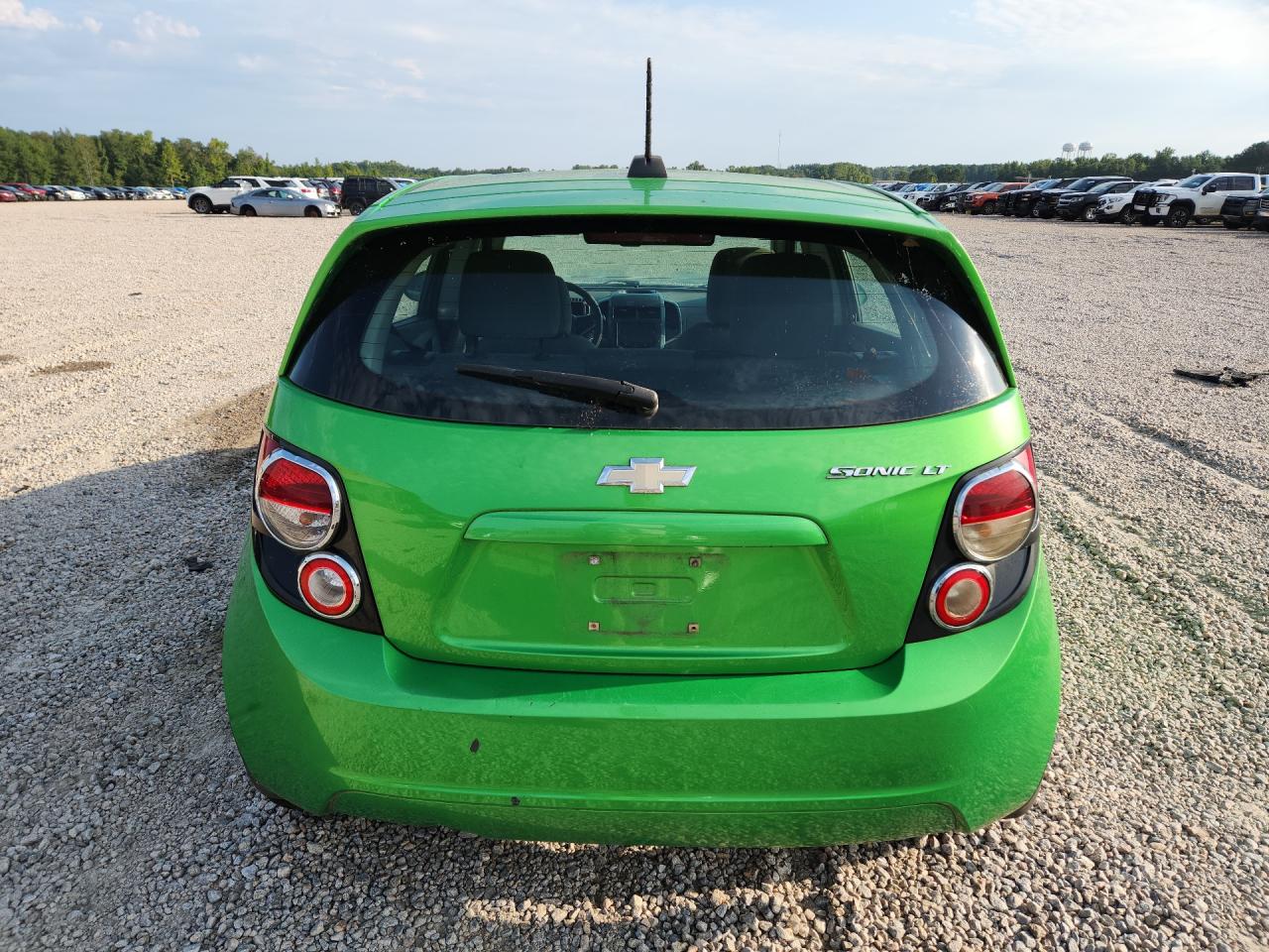 2015 Chevrolet Sonic Lt Green vin: 1G1JC6SHXF4154033
