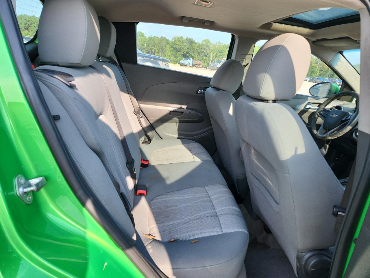 2015 Chevrolet Sonic Lt Green vin: 1G1JC6SHXF4154033
