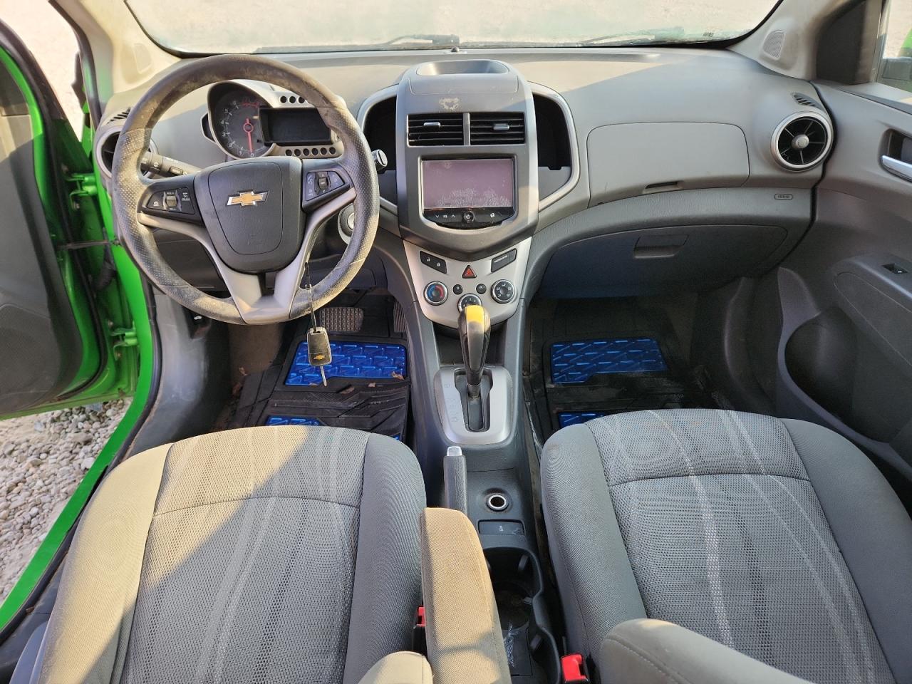 2015 Chevrolet Sonic Lt Green vin: 1G1JC6SHXF4154033