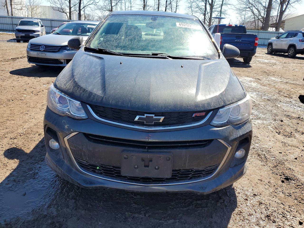 2020 Chevrolet Sonic Lt Charcoal vin: 1G1JD5SB0L4101372