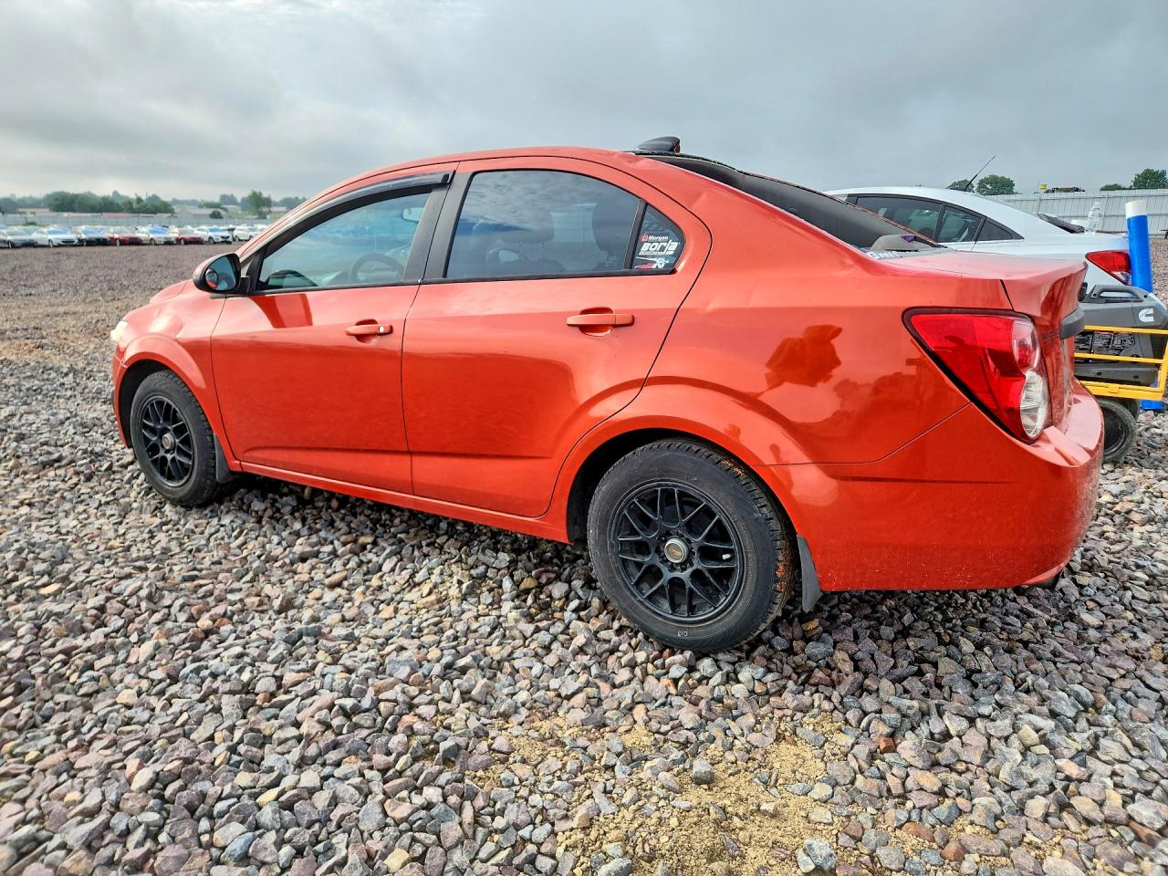 2012 Chevrolet Sonic Lt Оранжевый vin: 1G1JD5SB1C4224940