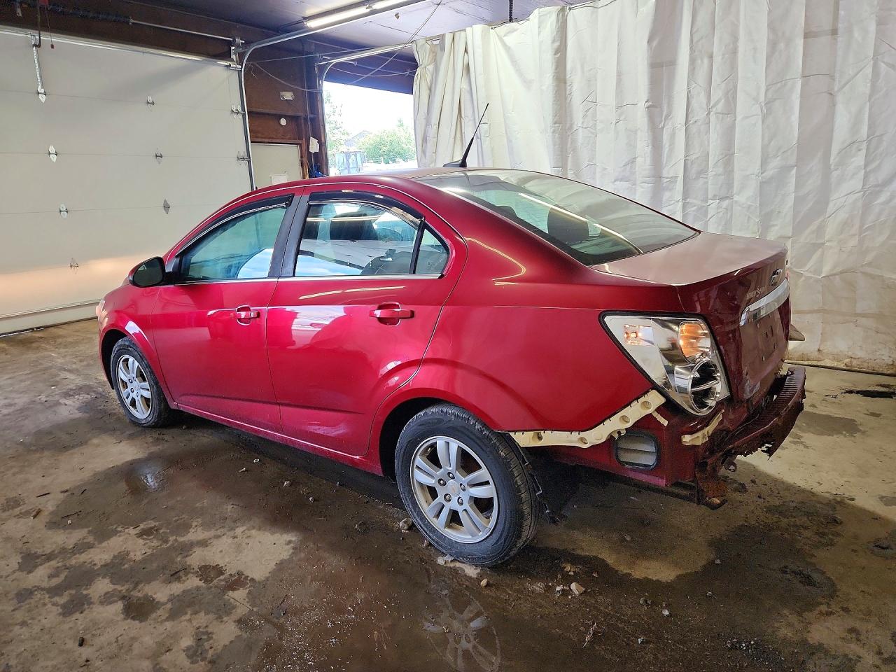 2012 Chevrolet Sonic Lt Темно-бордовый vin: 1G1JD5SB3C4180889