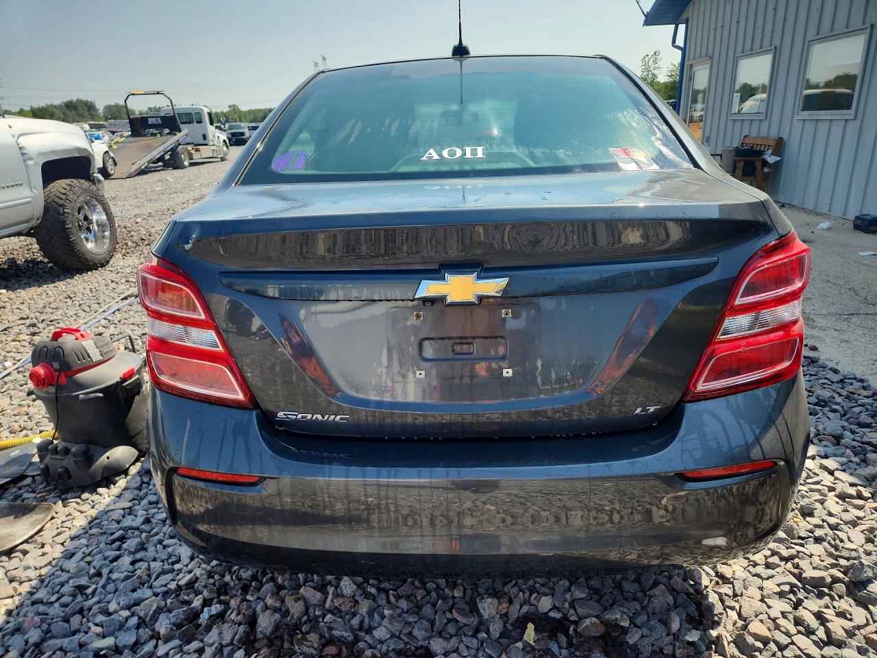 2018 Chevrolet Sonic Lt Gray vin: 1G1JD5SH0J4139296