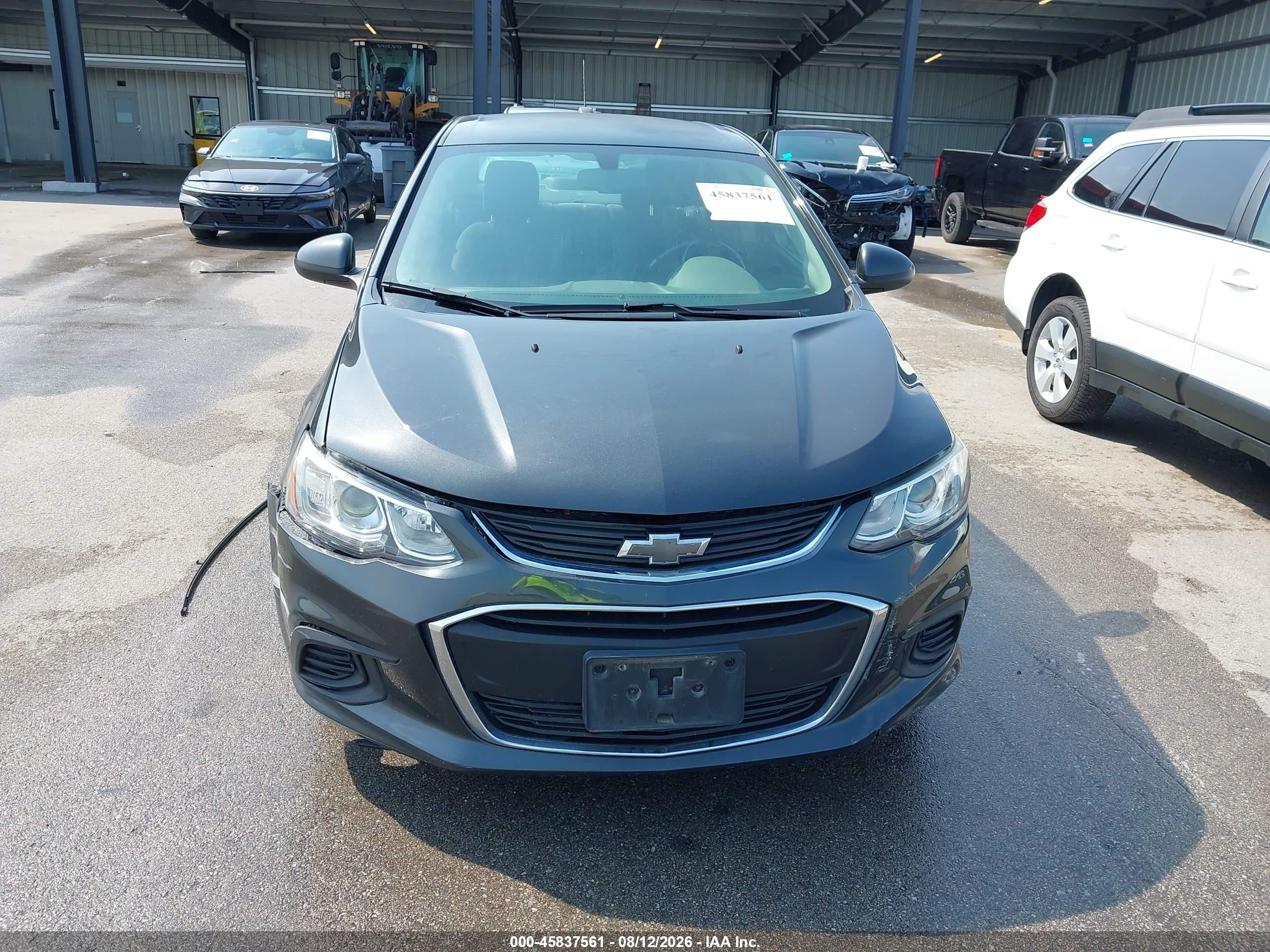 2017 Chevrolet Sonic Lt Auto Gray vin: 1G1JD5SH3H4176885