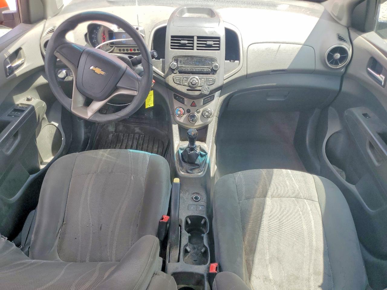 2012 Chevrolet Sonic Lt Red vin: 1G1JD5SH4C4169534