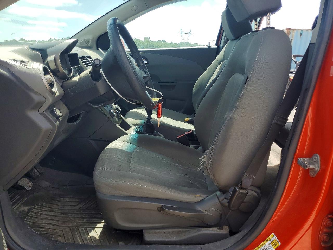 2012 Chevrolet Sonic Lt Red vin: 1G1JD5SH4C4169534