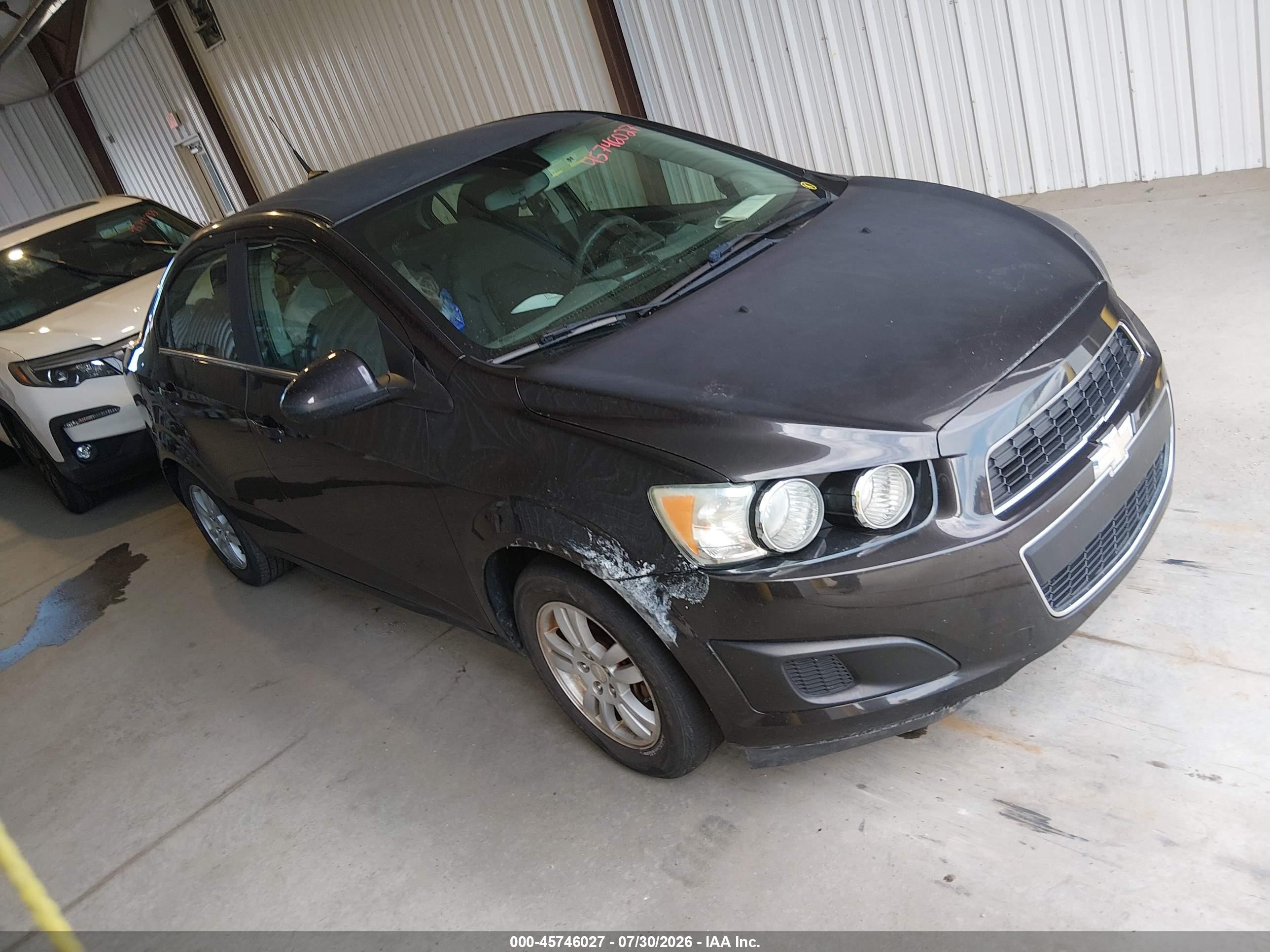 2013 Chevrolet Sonic Lt Manual Черный vin: 1G1JD5SH5D4249927