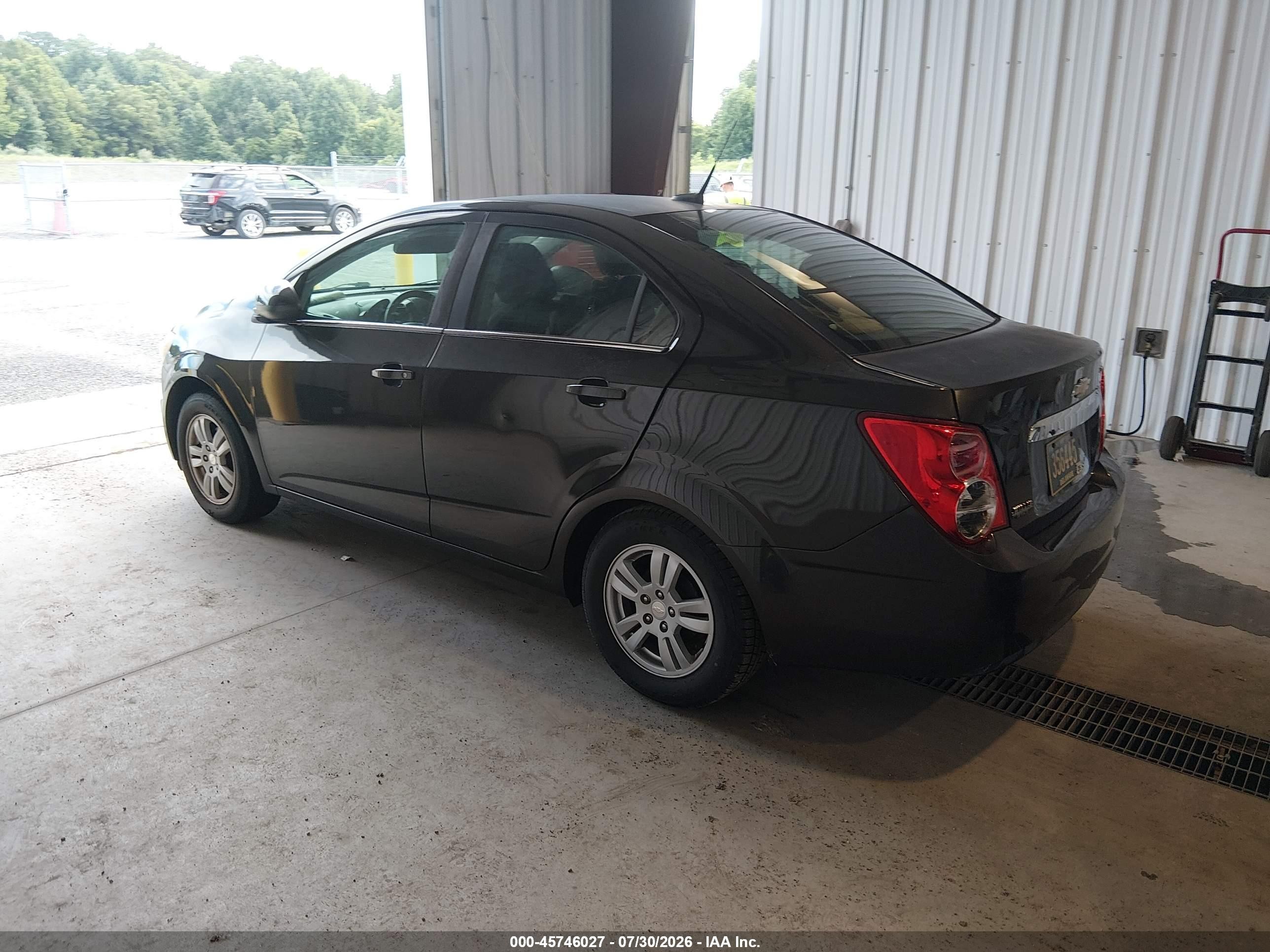 2013 Chevrolet Sonic Lt Manual Black vin: 1G1JD5SH5D4249927