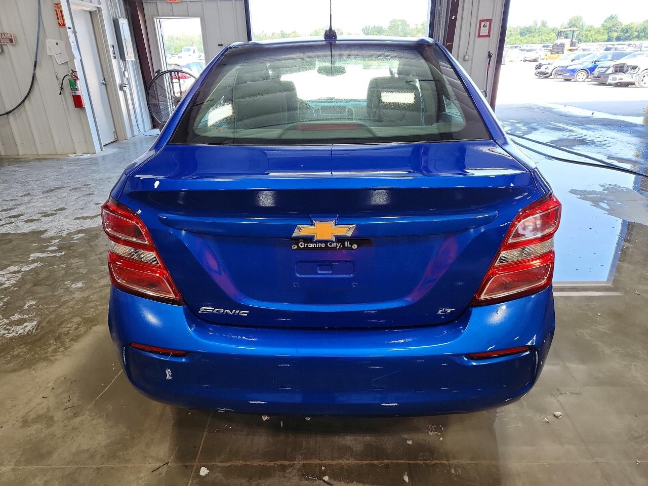2018 Chevrolet Sonic Lt Blue vin: 1G1JD5SH5J4103152