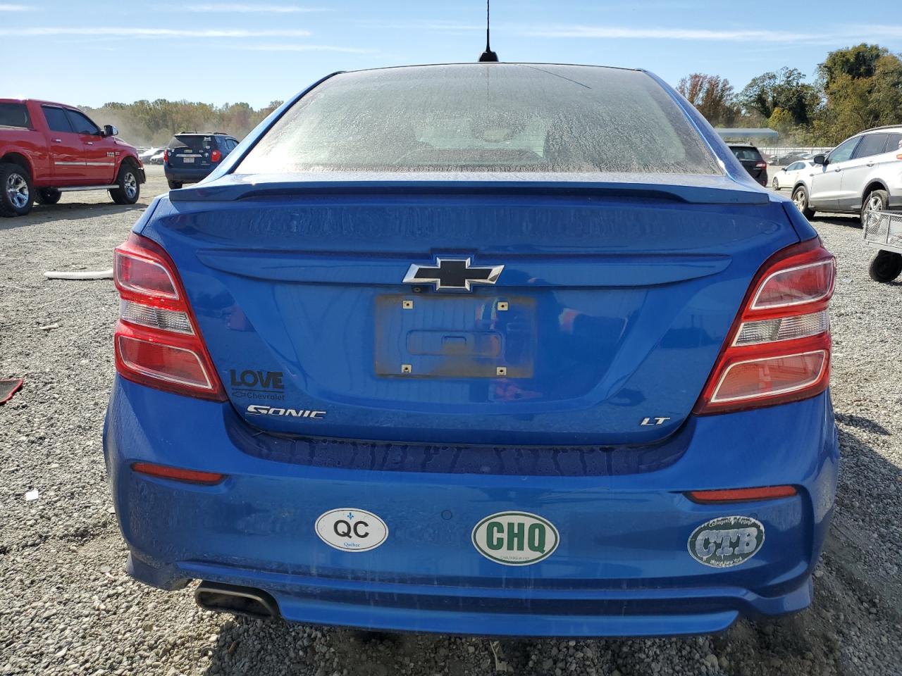2018 Chevrolet Sonic Lt Синий vin: 1G1JD5SH5J4135499