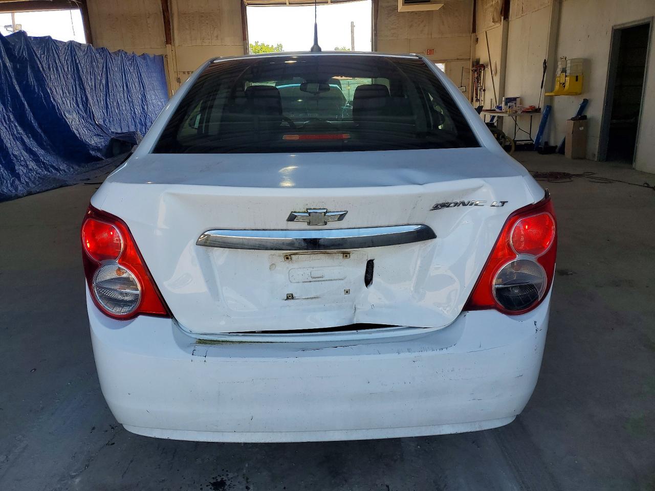 2012 Chevrolet Sonic Lt White vin: 1G1JD5SHXC4180294