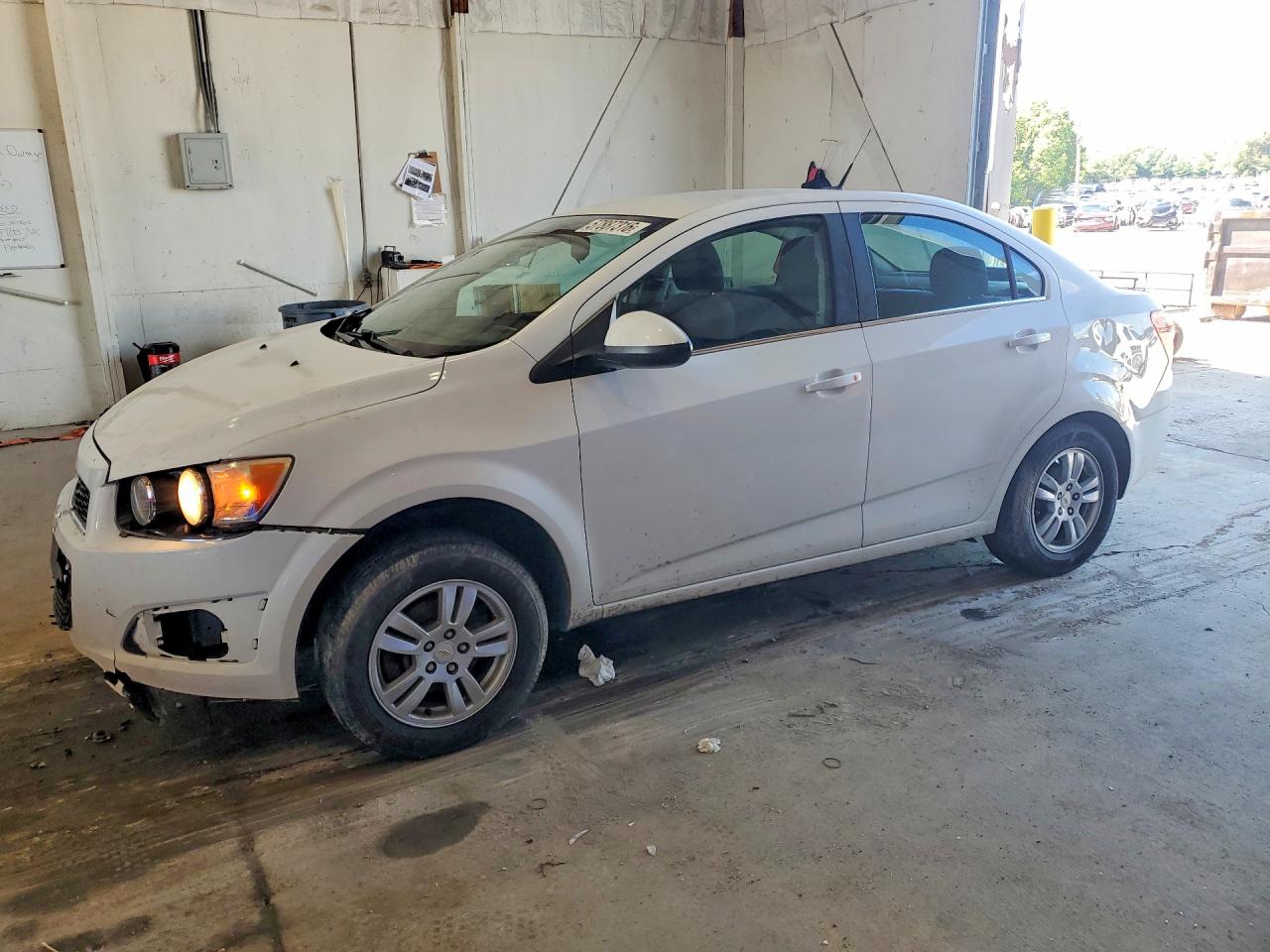 2012 Chevrolet Sonic Lt White vin: 1G1JD5SHXC4180294