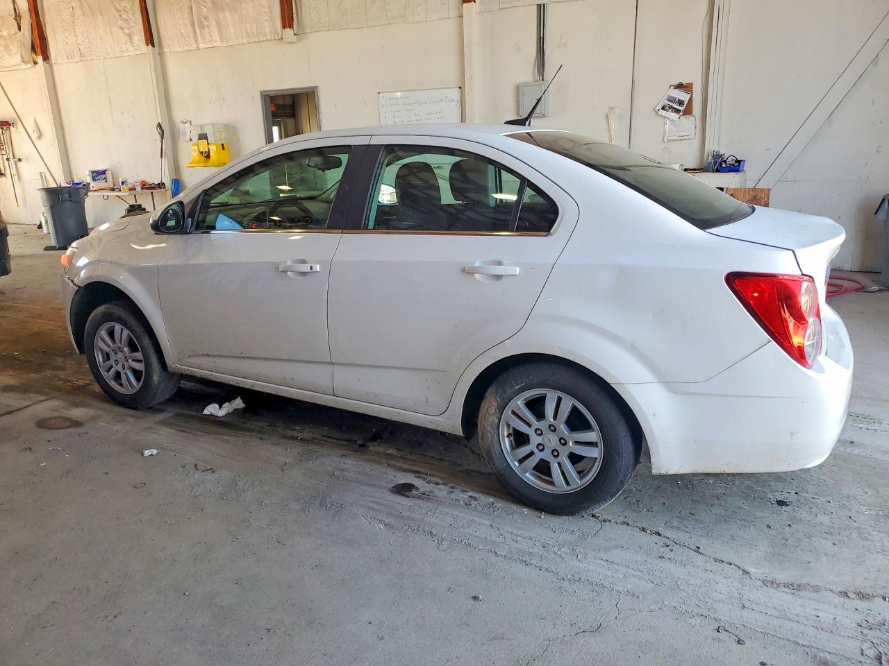 2012 Chevrolet Sonic Lt White vin: 1G1JD5SHXC4180294