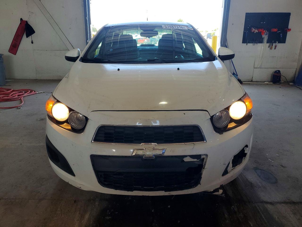 2012 Chevrolet Sonic Lt White vin: 1G1JD5SHXC4180294