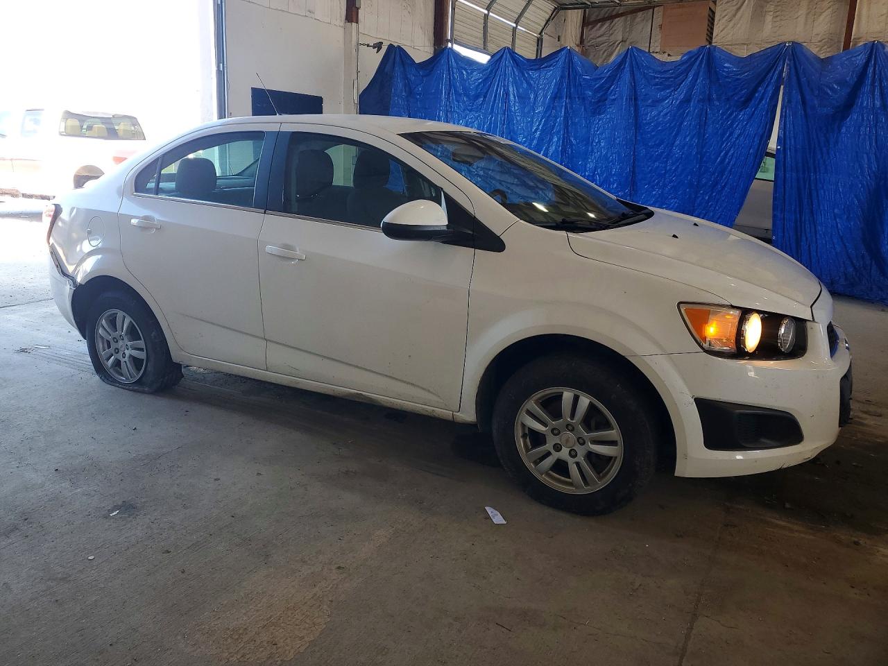2012 Chevrolet Sonic Lt White vin: 1G1JD5SHXC4180294