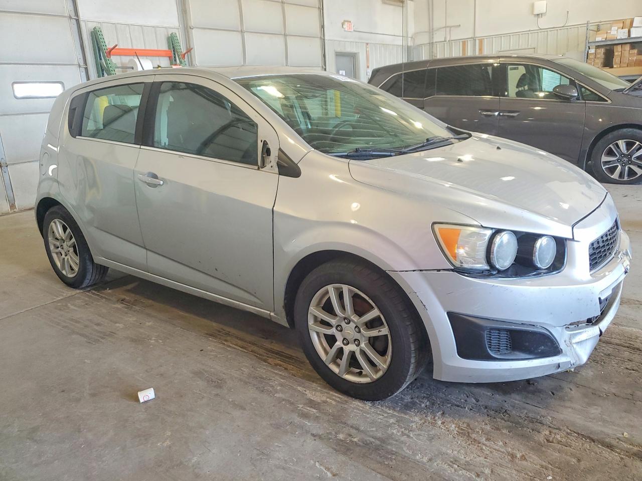 2015 Chevrolet Sonic Lt Silver vin: 1G1JD6SB0F4130994