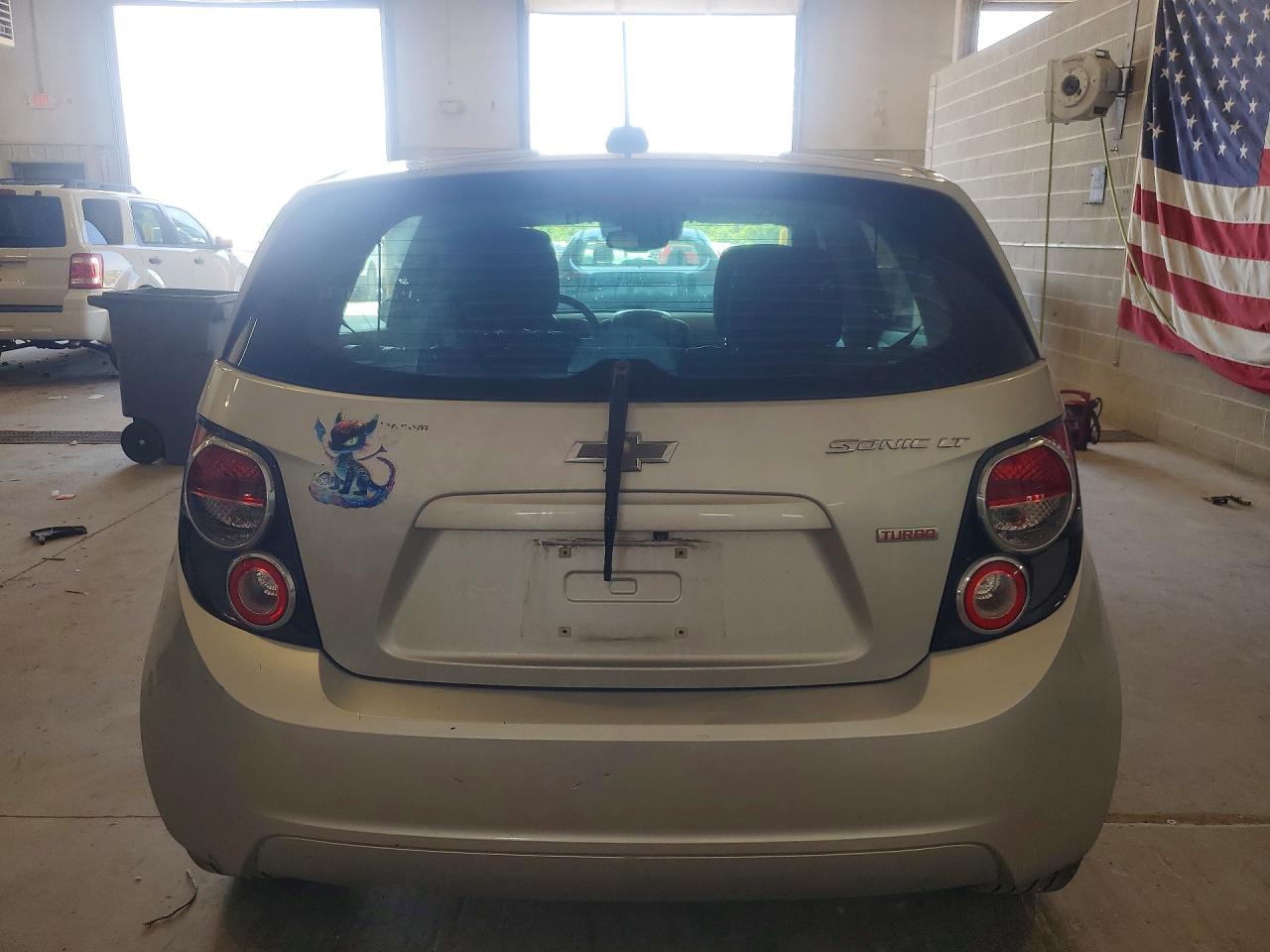 2015 Chevrolet Sonic Lt Silver vin: 1G1JD6SB0F4130994