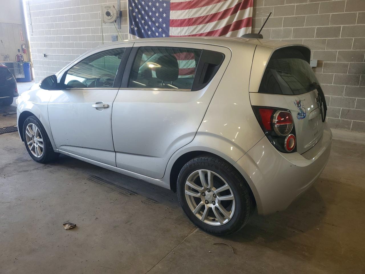 2015 Chevrolet Sonic Lt Silver vin: 1G1JD6SB0F4130994