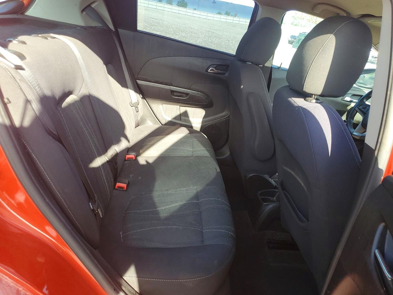 2013 Chevrolet Sonic Lt Оранжевый vin: 1G1JD6SB3D4156907