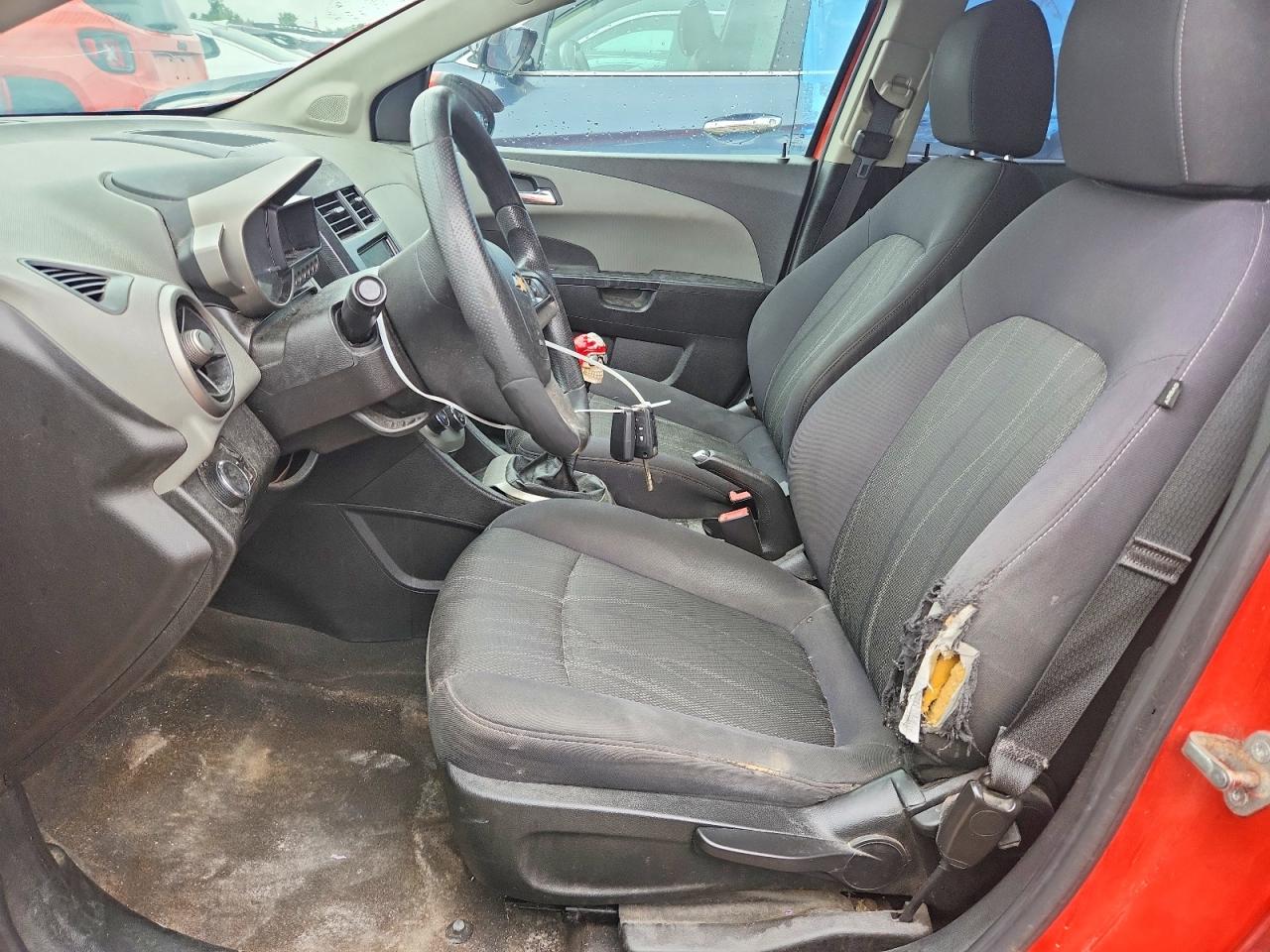 2013 Chevrolet Sonic Lt Оранжевый vin: 1G1JD6SB3D4156907