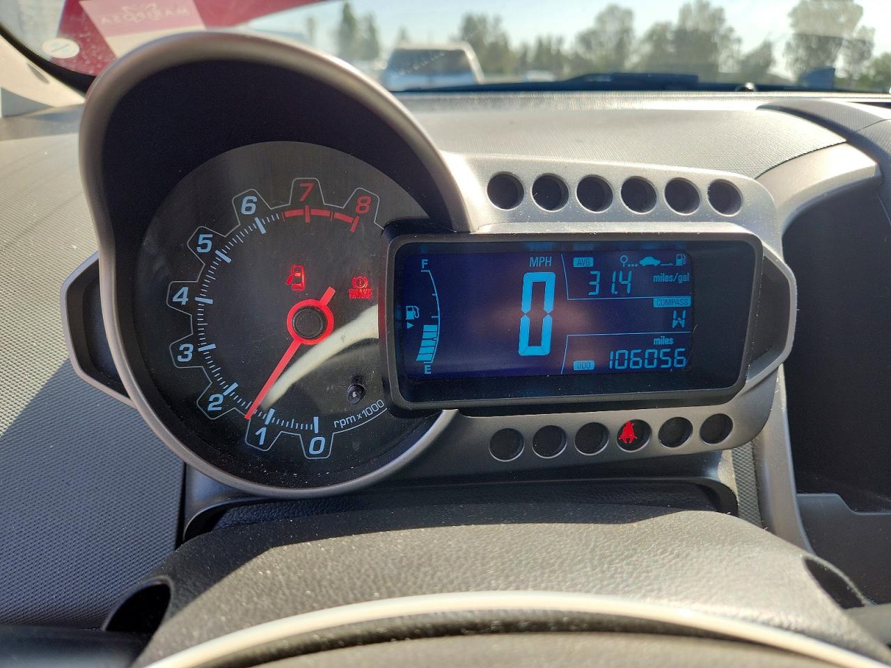 2013 Chevrolet Sonic Lt Red vin: 1G1JD6SB5D4179931