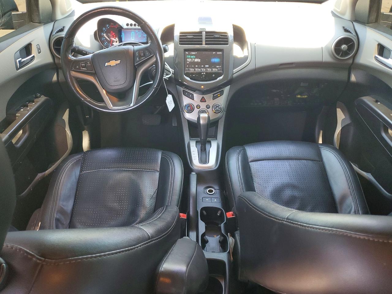 2014 Chevrolet Sonic Ltz Blue vin: 1G1JE5SB0E4217834