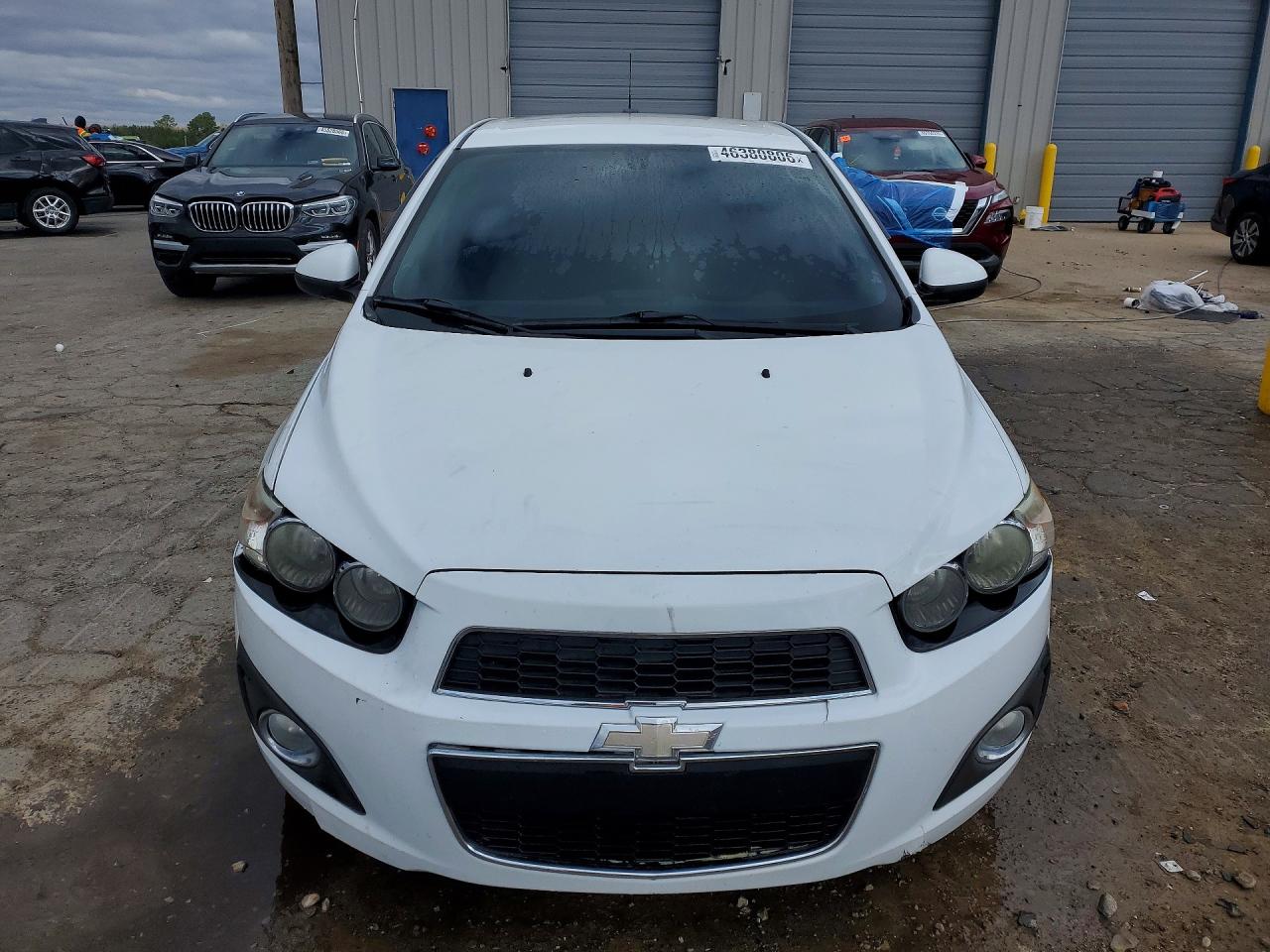 2015 Chevrolet Sonic Ltz White vin: 1G1JE5SB0F4186084