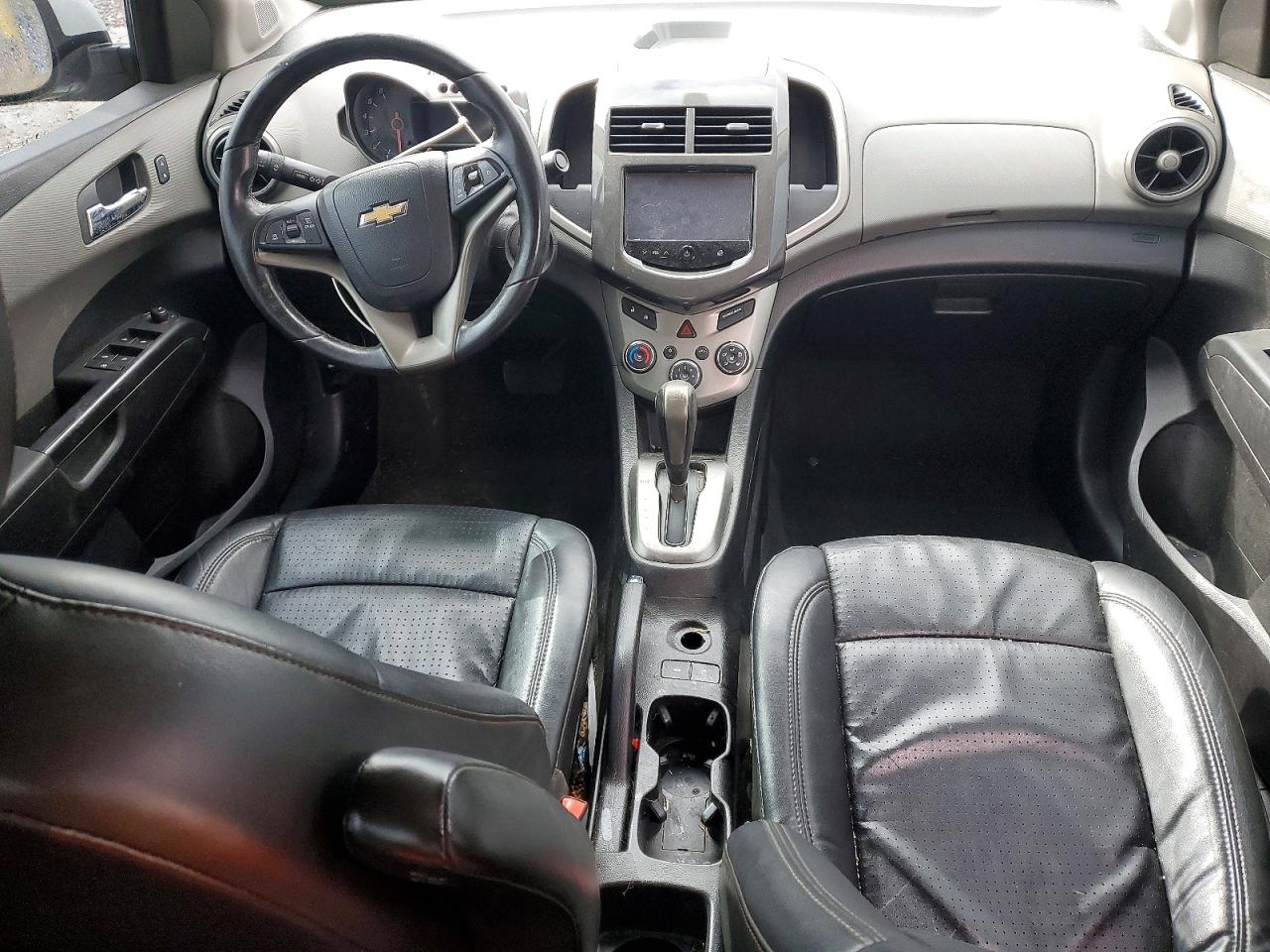 2015 Chevrolet Sonic Ltz White vin: 1G1JE5SB0F4186084