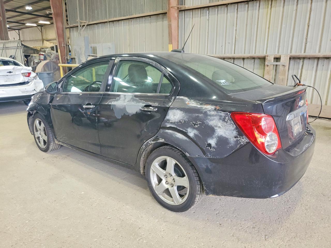 2015 Chevrolet Sonic Ltz Black vin: 1G1JE5SB3F4187374