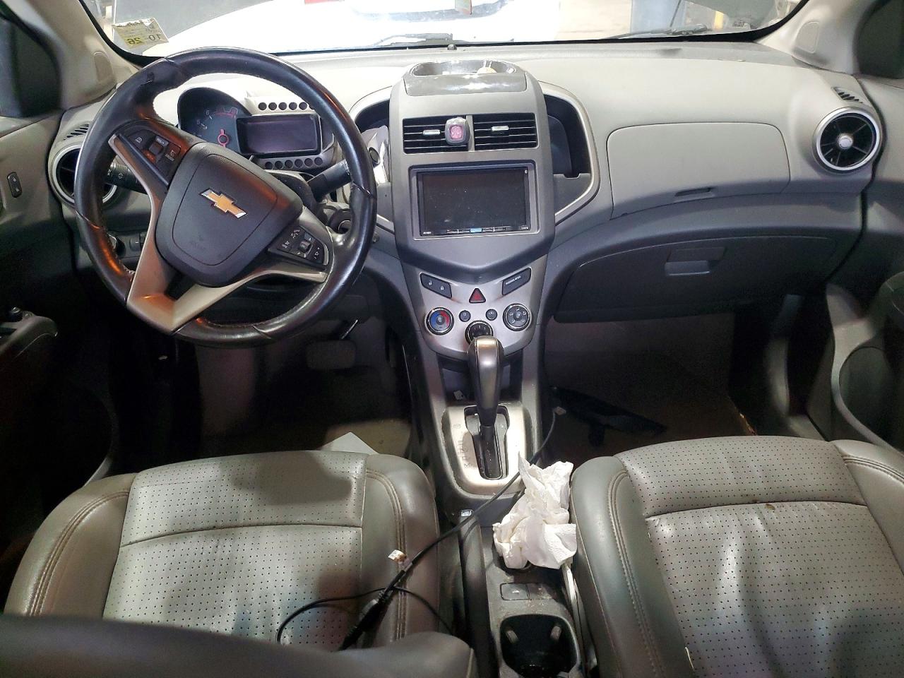 2015 Chevrolet Sonic Ltz Black vin: 1G1JE5SB3F4187374