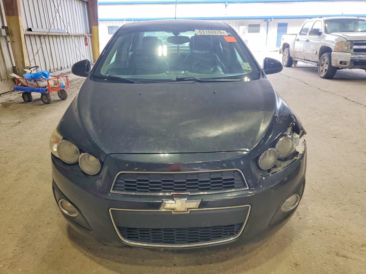 2015 Chevrolet Sonic Ltz Black vin: 1G1JE5SB3F4187374